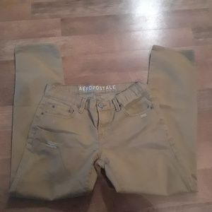 Men's Aeropostale Tan Jeans